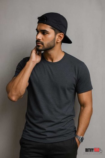 Premium Quality Solid T-shirt - Anther