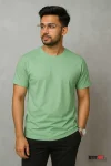 Premium Quality Solid T-shirt - Mint