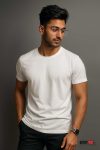 Premium Quality Solid T-shirt - White