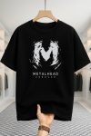 Drop Shoulder T-shirt - Metalhead - Black