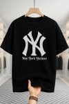 Drop Shoulder T-shirt - NY - Black