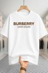 Drop Shoulder T-shirt - Burberry - White