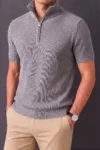 Zipper Half- Limed Ash